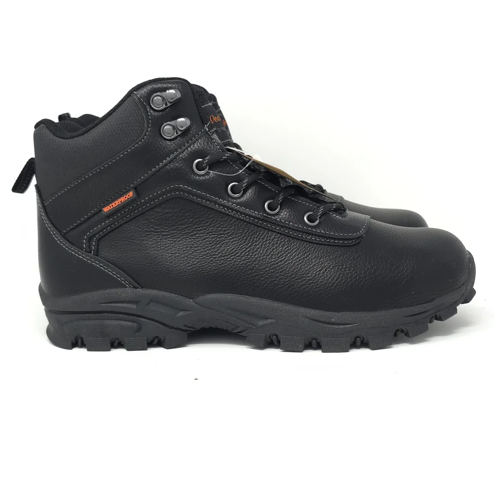 New Weatherproof Boots Vintage Jace Black Combat Hiking 10M - Picture 3 of 10